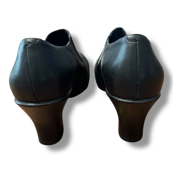 Dansko Bennett Ankle Boot Booties Heels Black Leather Women Sz EUR 41 / US 8.5 - Picture 4 of 9